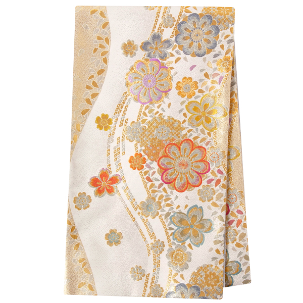 振袖：R886 海老茶 切箔に光琳梅☆(絹)│ 振袖レンタル │ 京都着物