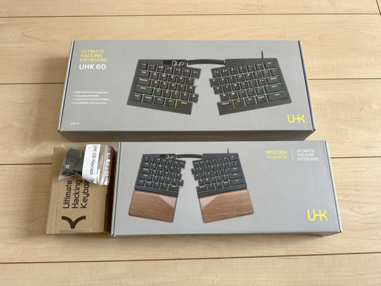 Ultimate Hacking Keyboardレビュー】最強の左右分割キーボード【UHK