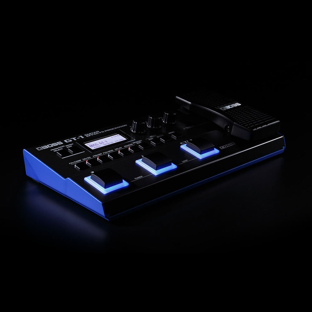 Pedaleira BOSS GT-1 Multi Efeito para Guitarra