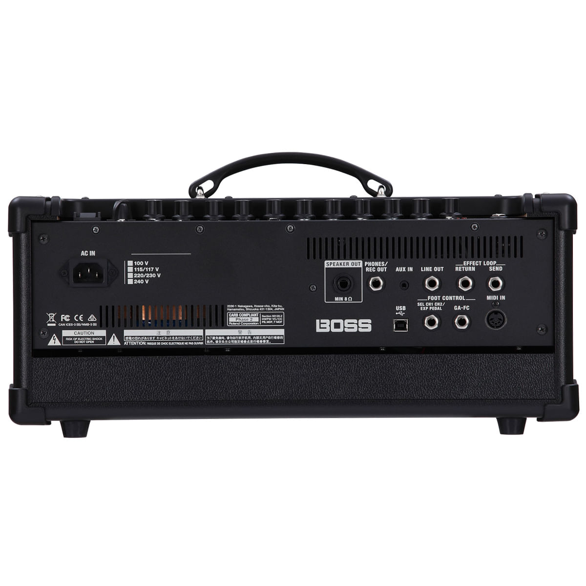 CABEÇOTE BOSS KATANA KTN-HEAD-2 PARA GUITARRA