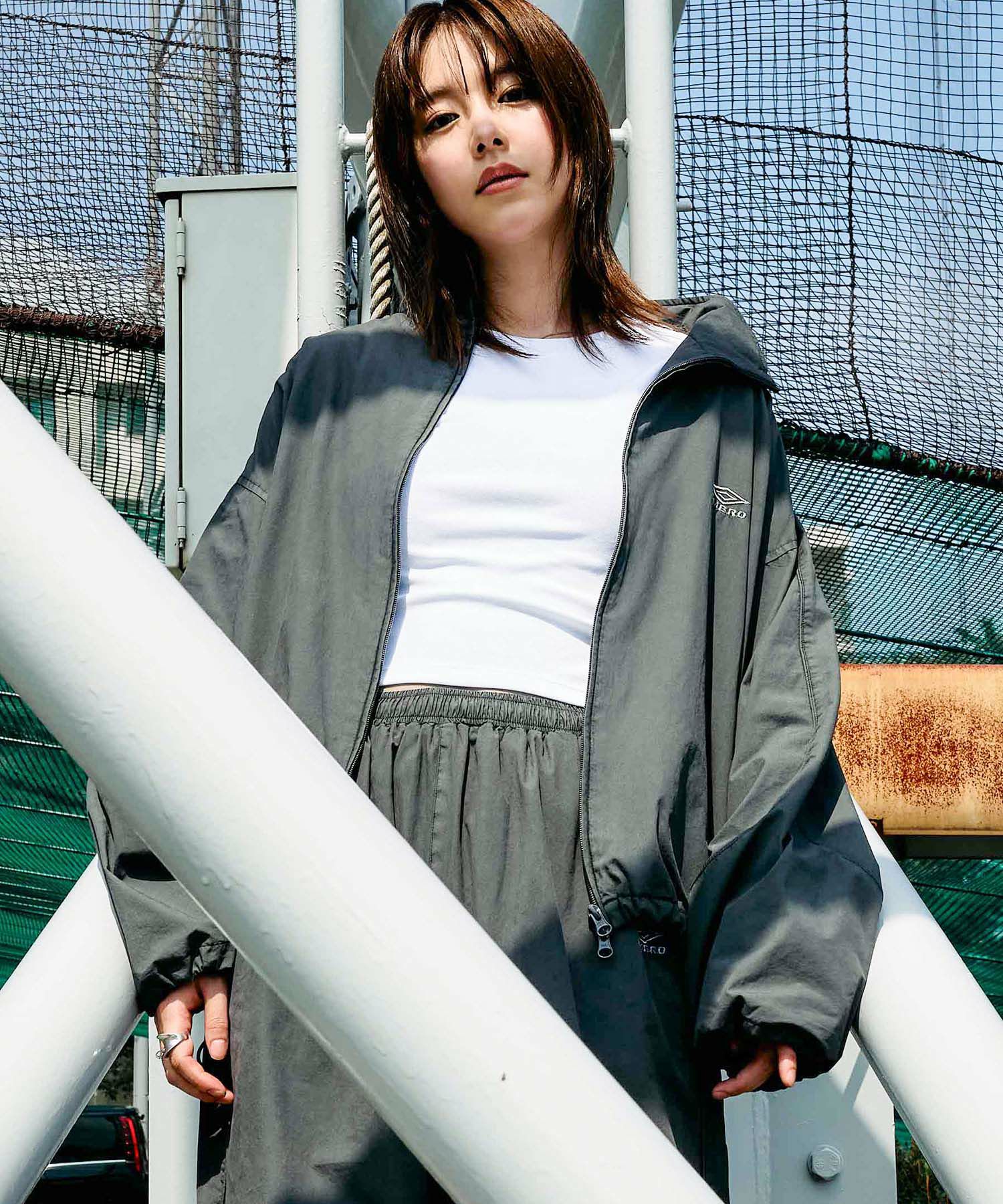 UMBRO×OPENING ACT] Oversized Tracksuit Jacket | OPENING ACT