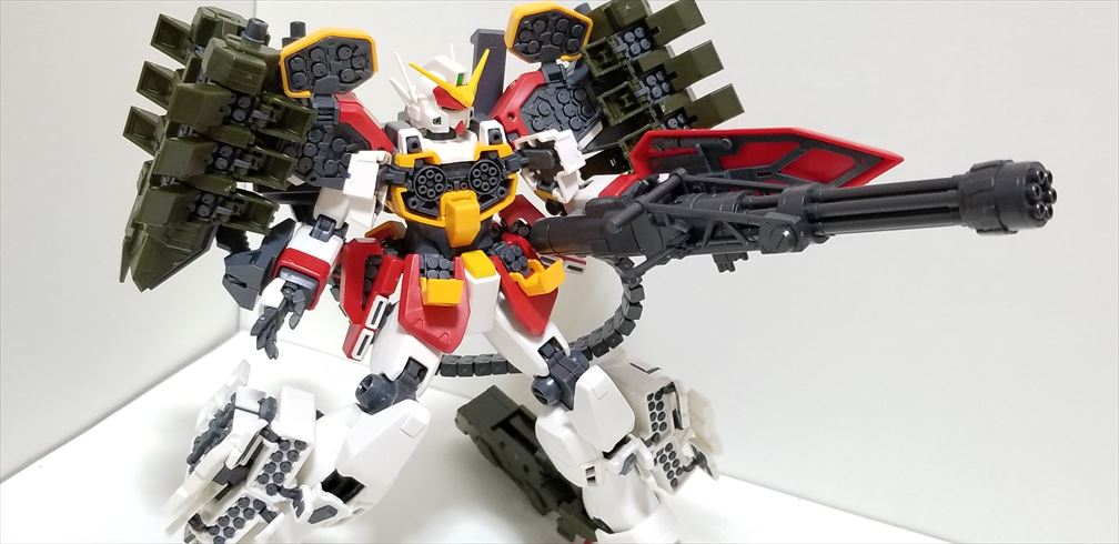 MG 1/100 ガンダムヘビーアームズ EW(イーゲル装備) |クスビルMoNoブログ