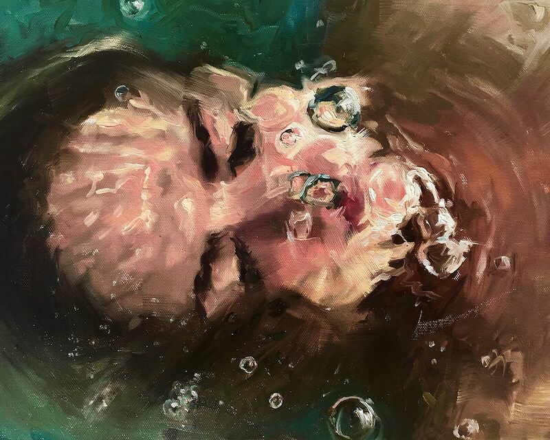 水を表現したハイパーリアリズム：Aqua by Reisha Perlmutter