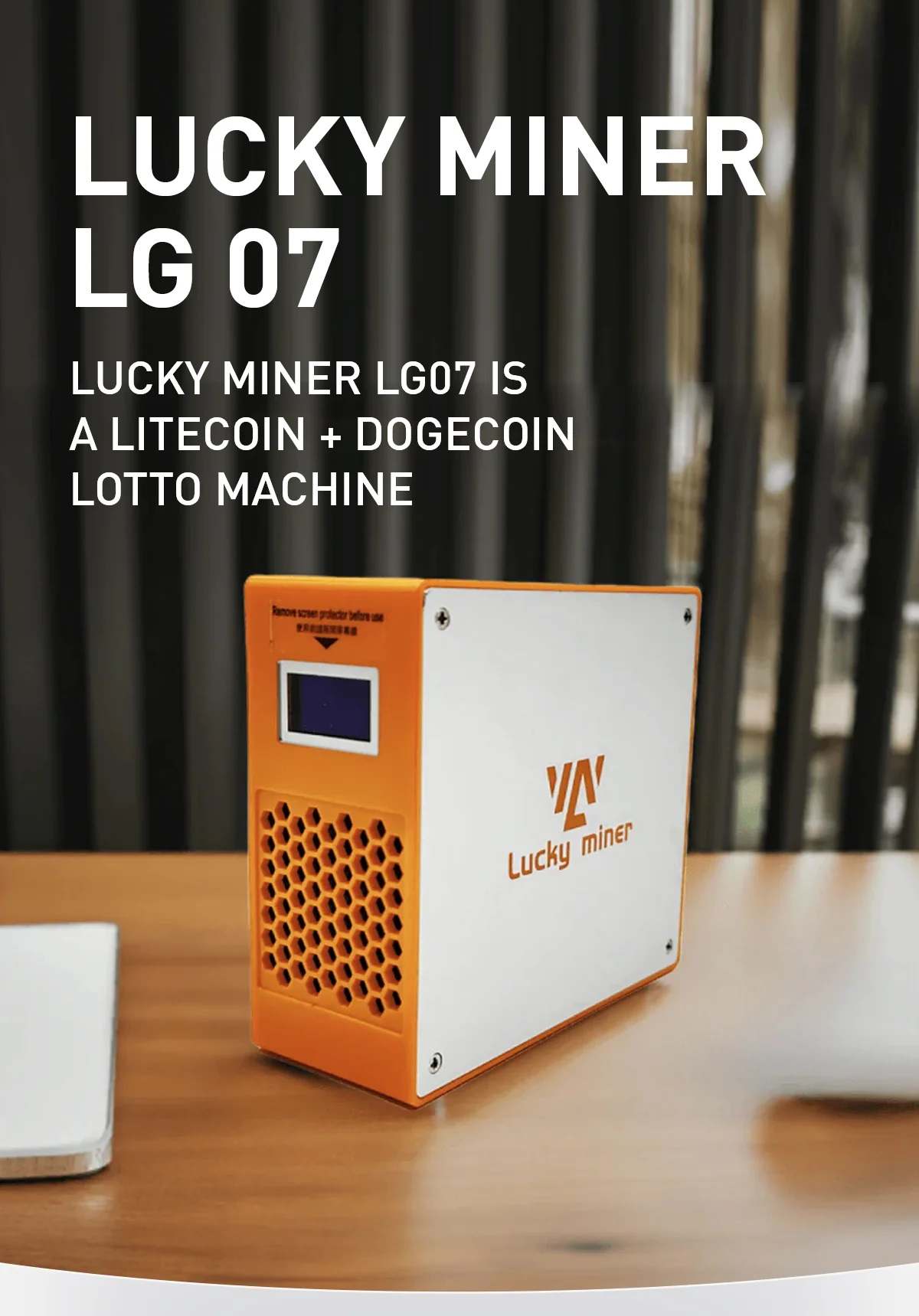 ラッキーマイナー LG07 11MH/S 12W ドージコインマイナー - X ON MINING