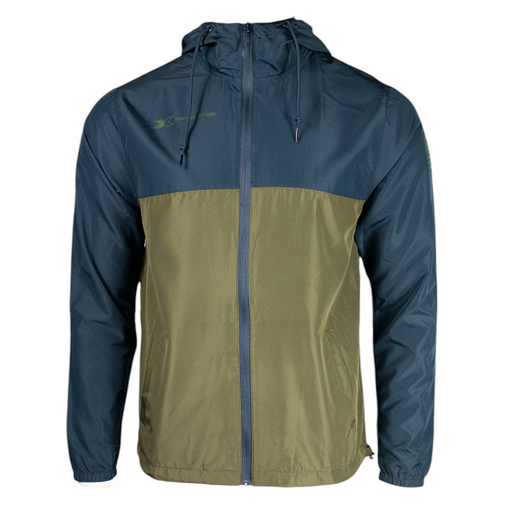 Xpress Classic Navy-Army Lt. Weight Full Zip Windbreaker – Xpress