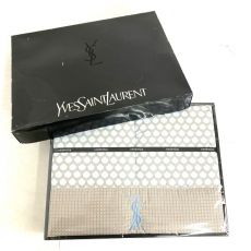 イヴサンローラン/ニューマイヤー毛布/YSLロゴ/西川産業/ヴィンテージ