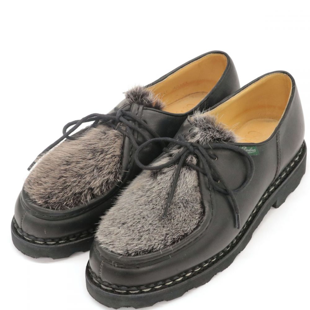 パラブーツ/ミカエル/アザラシ/ブラックの高価買取【リサイクル