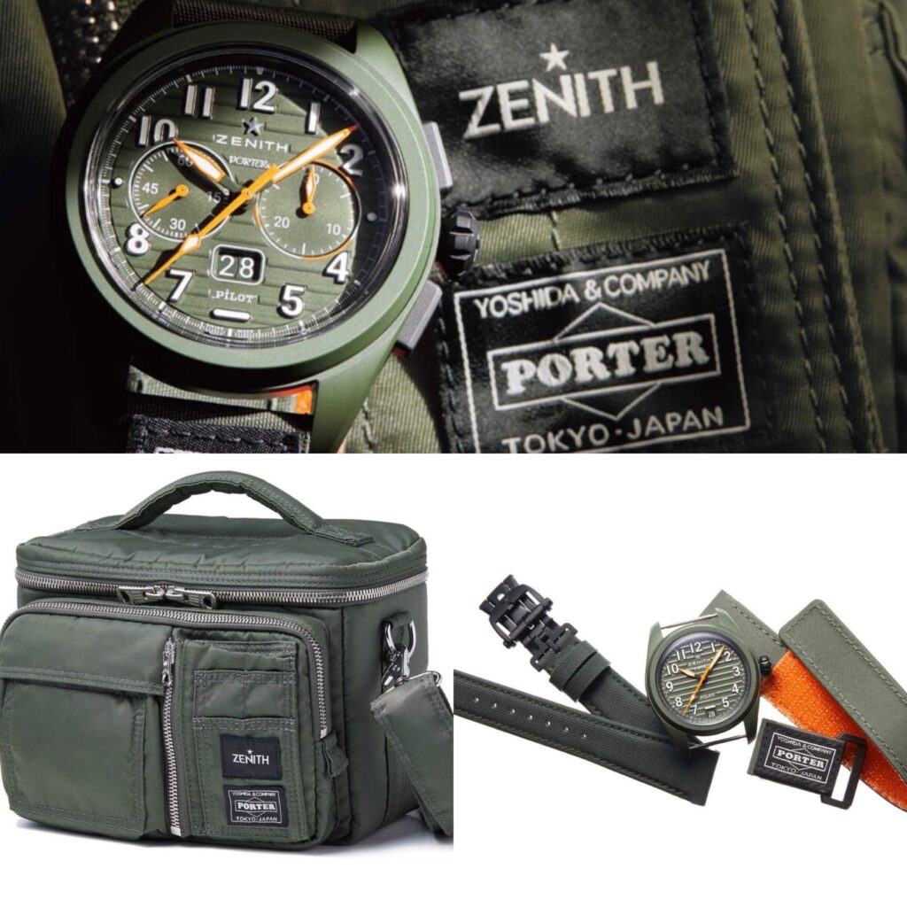スイスの名門”ZENITH（ゼニス）”×日本を代表するバッグブランド”PORTER