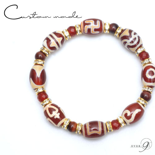 フルオーダーメイド 制作例 No.144 「 M様 ✻ 万字天珠、六吉祥天珠