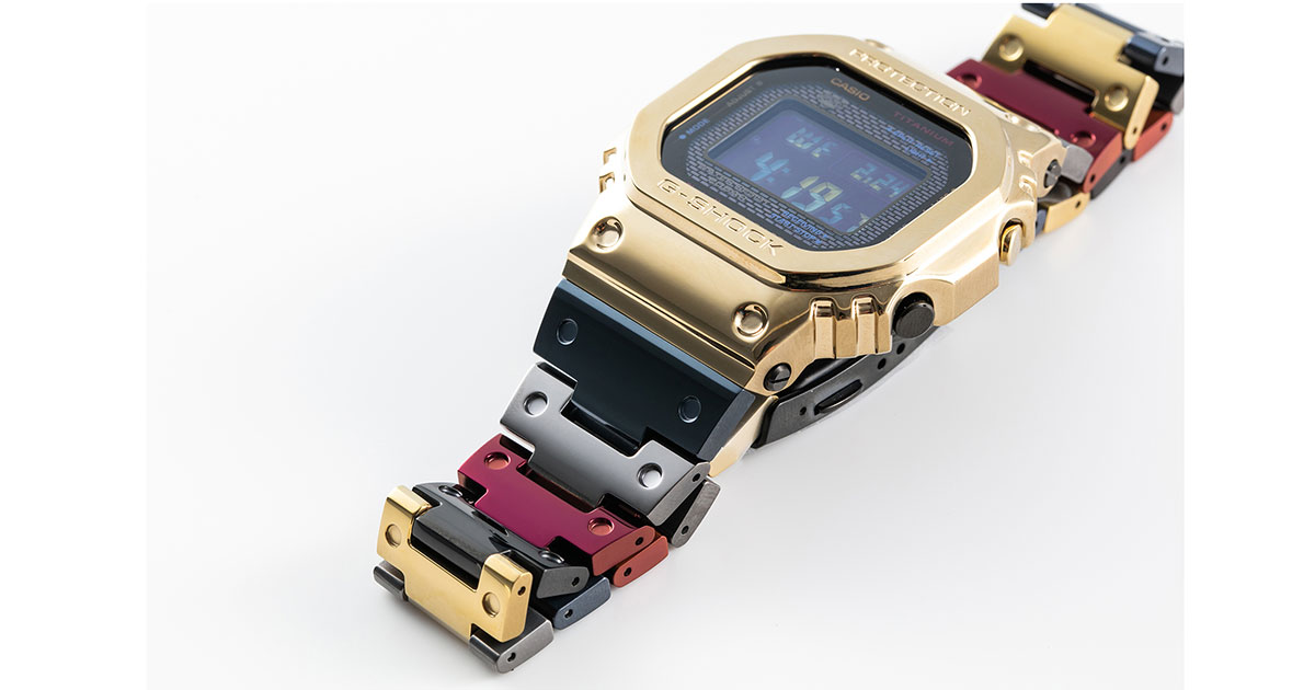 光る新チタン合金を「G-SHOCK」に、カシオと日本製鉄が6年かけて開発