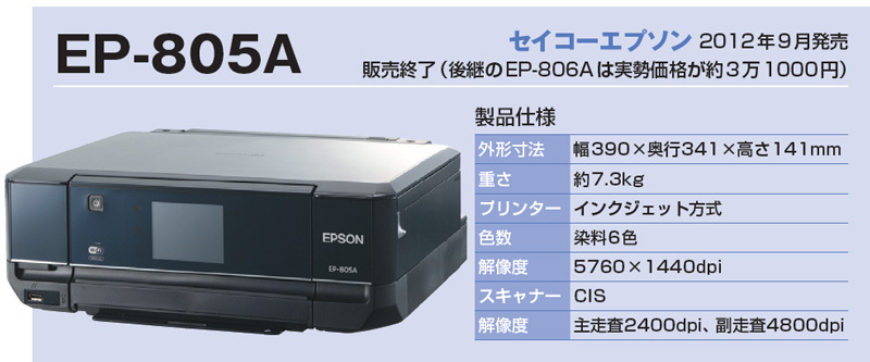 EP-805A］プリンターが先代より4割も小さくなったワケ---先にサイズを