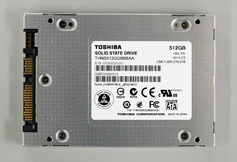 世界初」うたう容量512GBの東芝製SSDをテスト | 日経クロステック（xTECH）