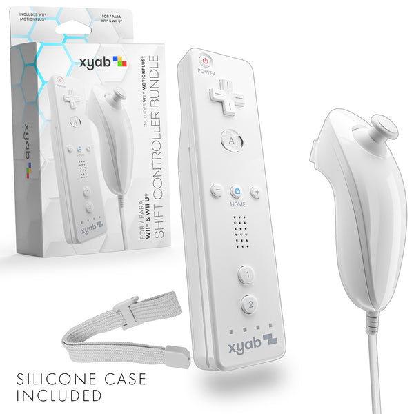 SHIFT Wii Wireless Controller Bundle - White – XYAB