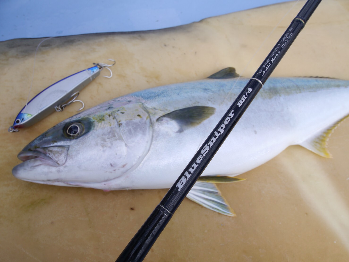 外房 ヒラマサキャステイング Blue Sniper 82/4 | YAMAGA BlanksYAMAGA