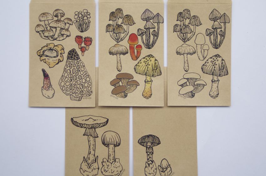 YO-CO/ヨーコ | 【取扱終了】SALE 30%OFF キノコ図鑑シリーズ キノコと