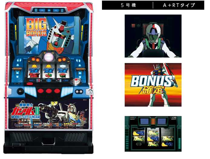 機種情報：パチスロ「機動戦士ガンダムⅡ～哀・戦士編～」 | 山佐