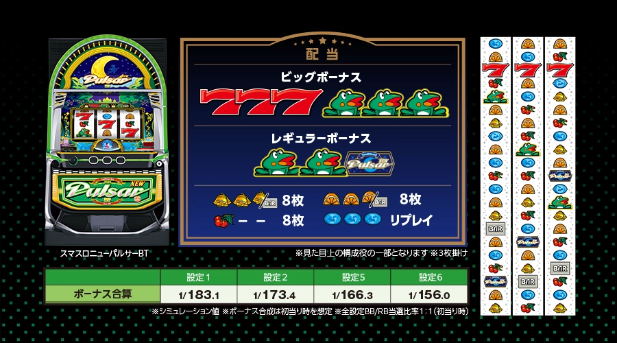 スマスロニューパルサーBT」公式サイト