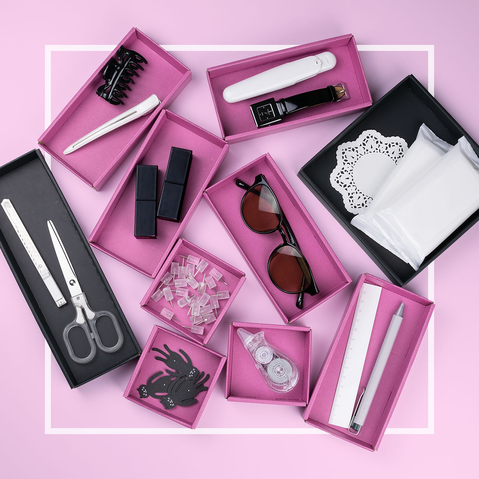 新商品】「整理トレイ SHIKI® 浅型」を10個セットとしてリニューアル