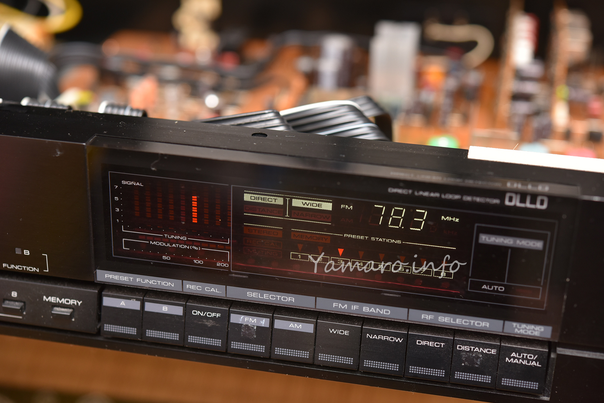 KENWOODのチューナー KT-1100Dの調整を行った - Blog@yamaro.info