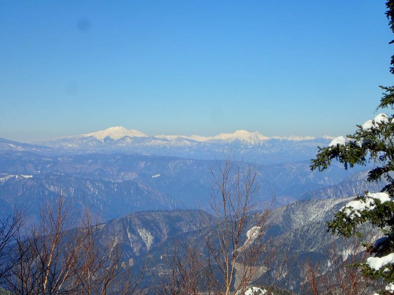積雪期の恵那山 展望いいよ！スノーモンスターも | 雑多なこけ かば