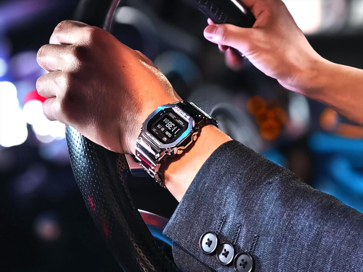 カシオ Gショック GMW-BZ5000D-1JF MIP液晶 アプリ連携 フォント切替え