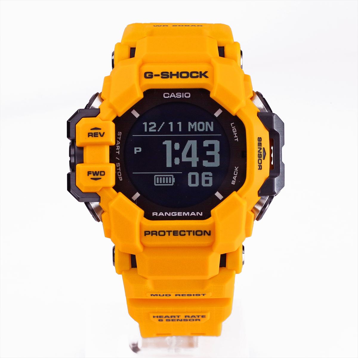 カシオ Gショック レンジマン GPR-H1000-9JR 心計 GPS搭載 RENGEMAN 6