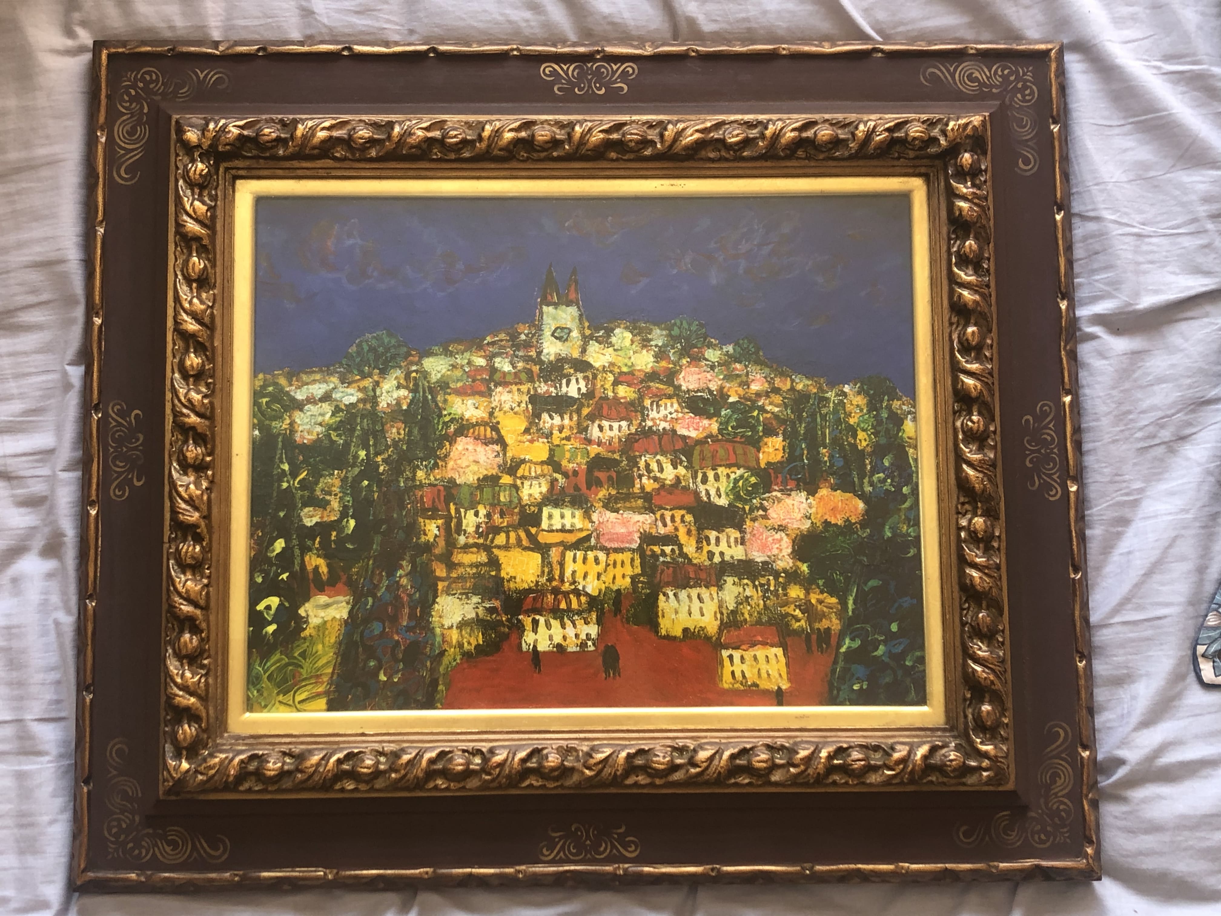 葛西利行 「スペインゴルドバ郊外」 油彩画 | 八事商事 | 絵画レンタル