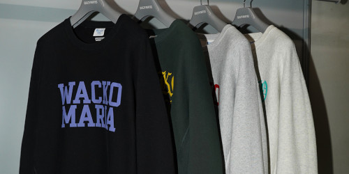 WACKO MARIA × Champion の2026年初売りコラボアイテムが1月3日(土