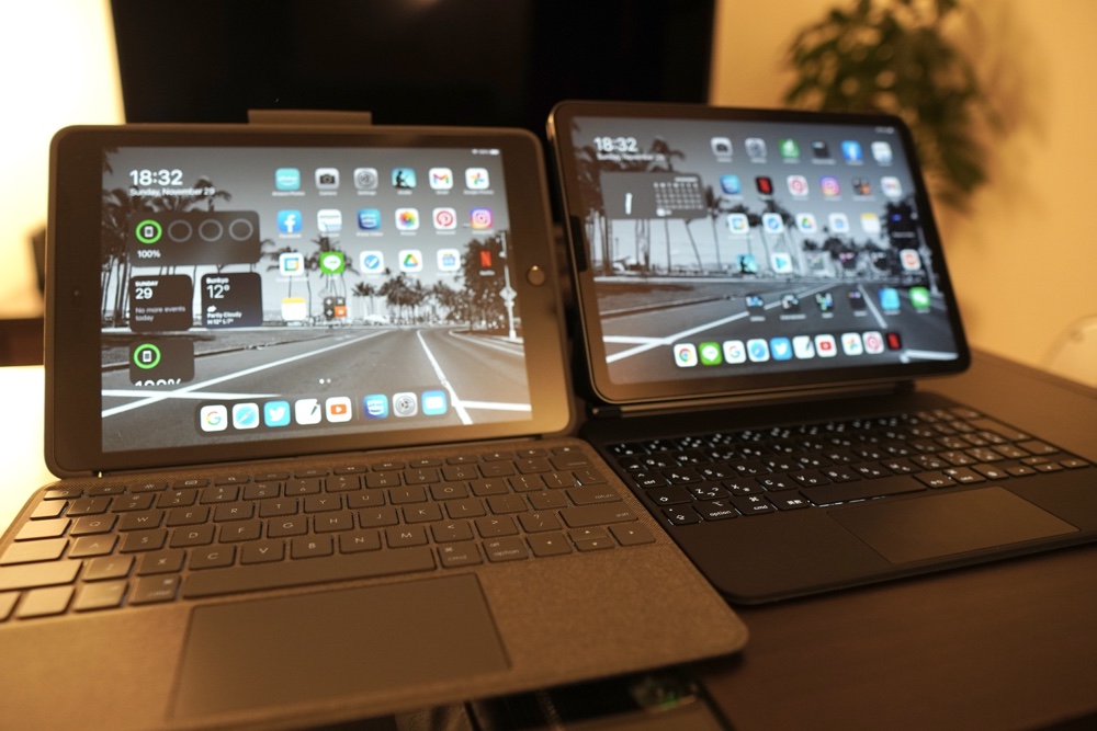 iPad比較] Magic KeyboardとLogicoolキーボードの使い勝手 | yasu LIFE