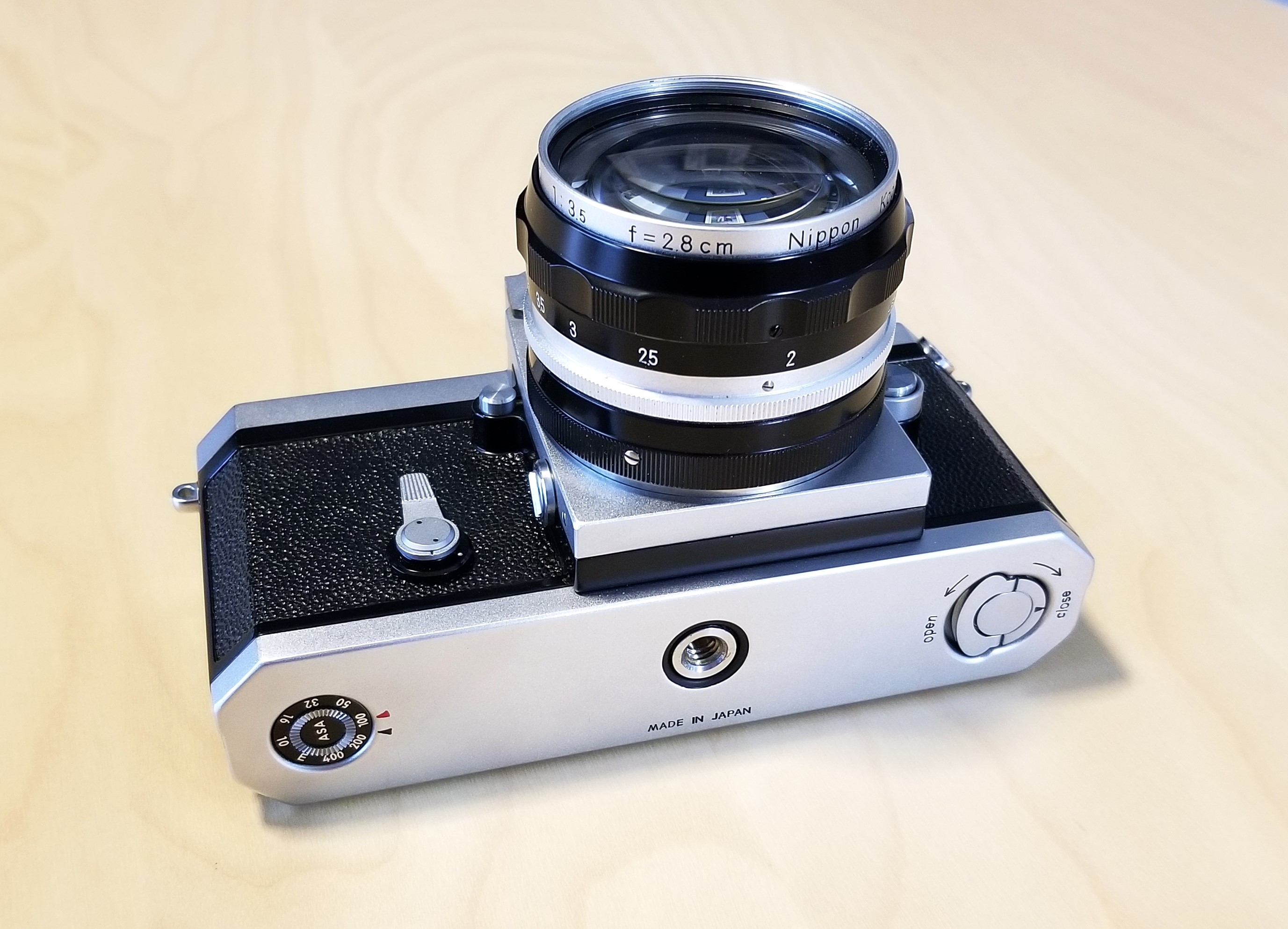 Nikon F – this one is from late 1964 | Chasing Classic Cameras