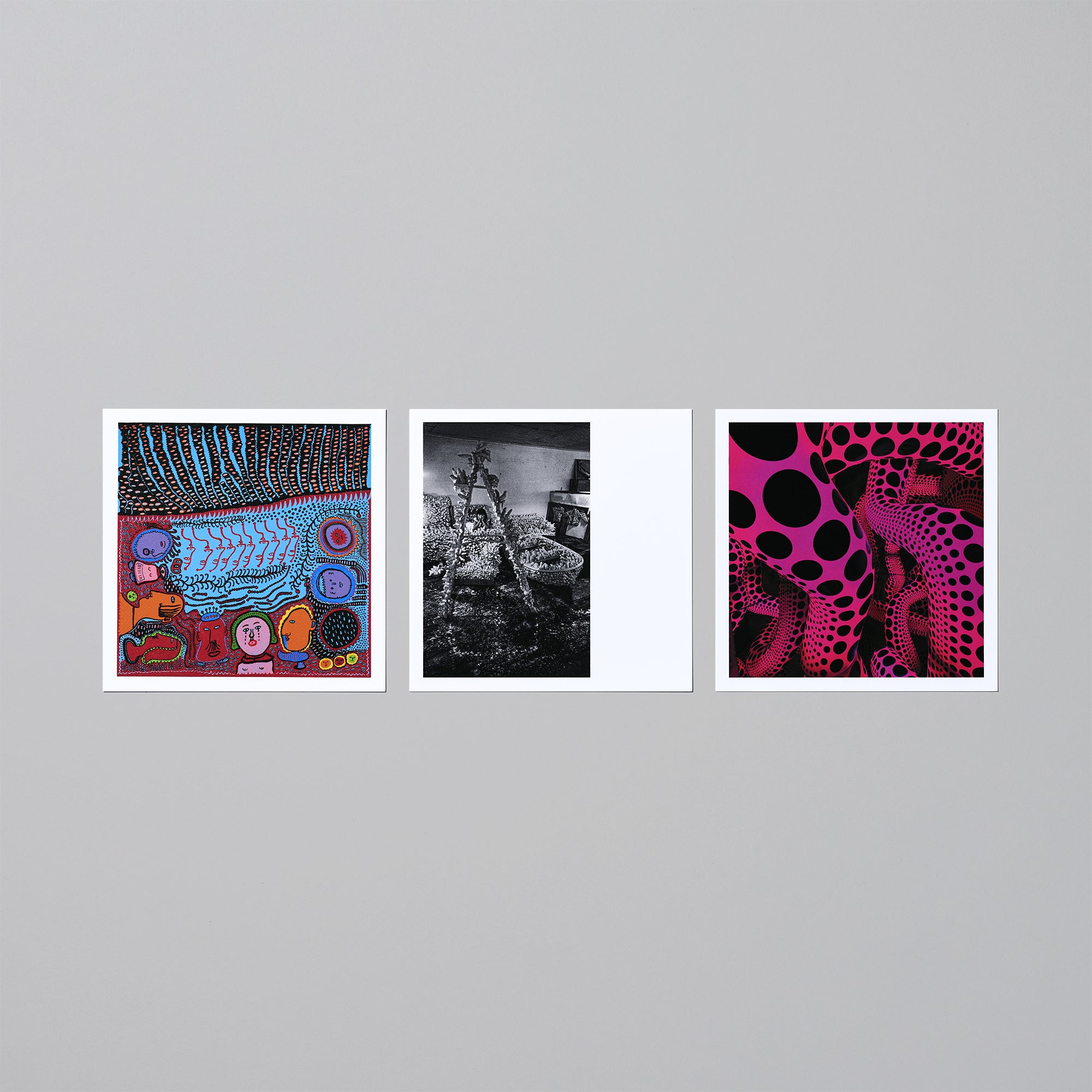 ポストカード 「草間彌生 闘う女／絵を描く少女」展｜草間彌生 アート