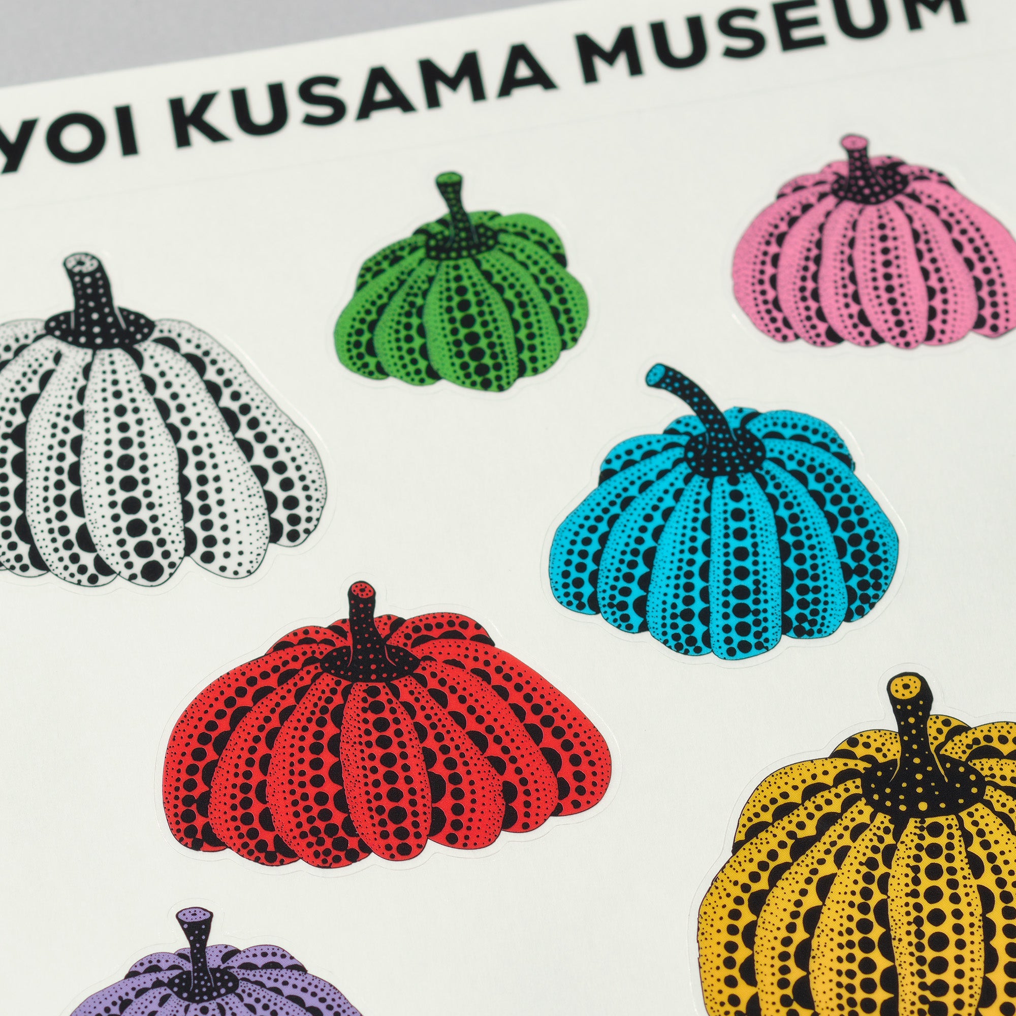 Sticker Pumpkin/Vivid｜Yayoi Kusama Official Art Goods Online Store