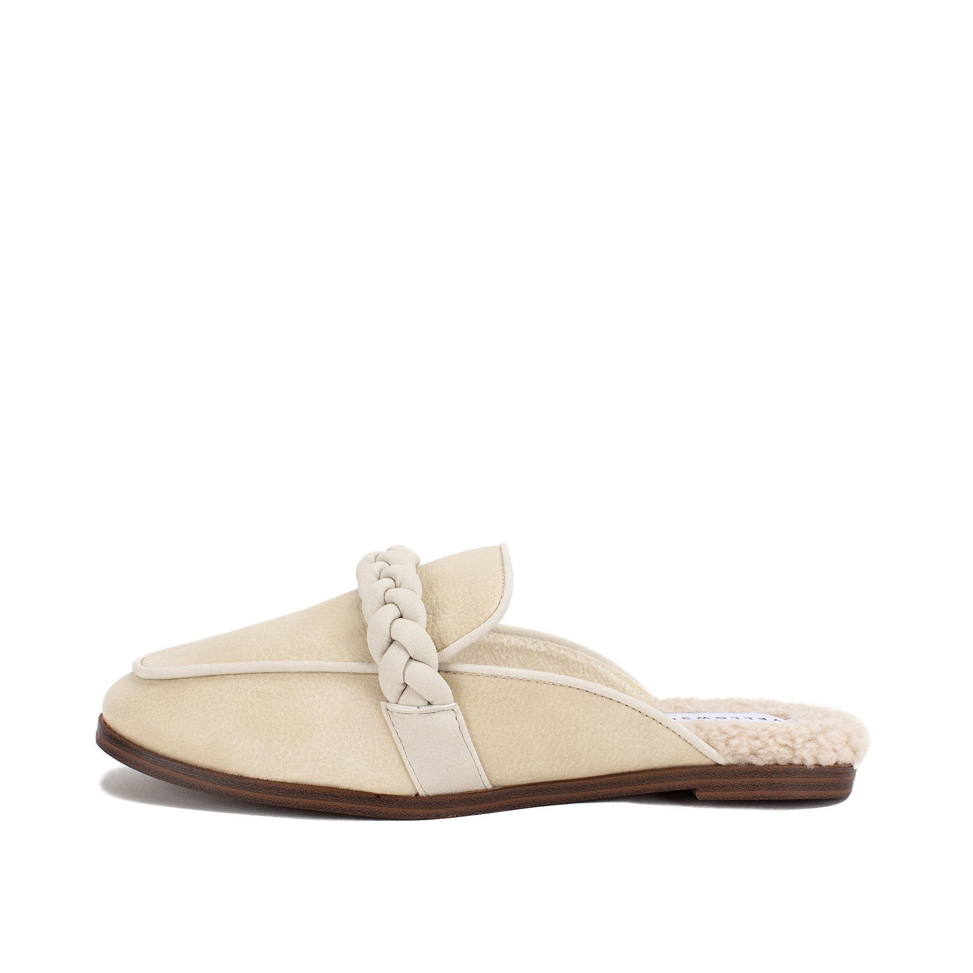 Bliss Shearling Flat Mule | Yellow Box Official Site – YELLOW BOX