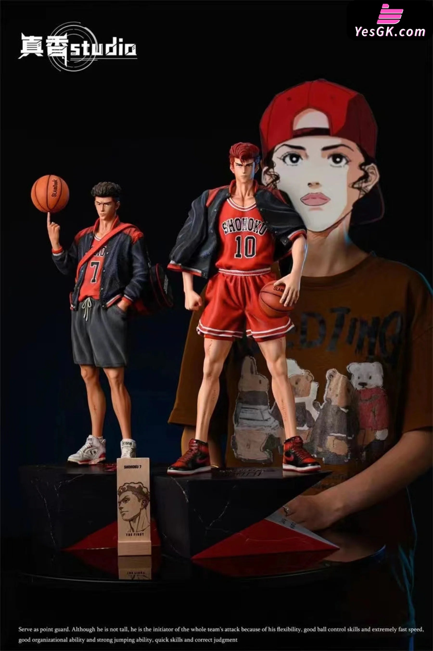 SLAM DUNK Ryota Miyagi Statue - ZX Studio [In-Stock] – YesGK