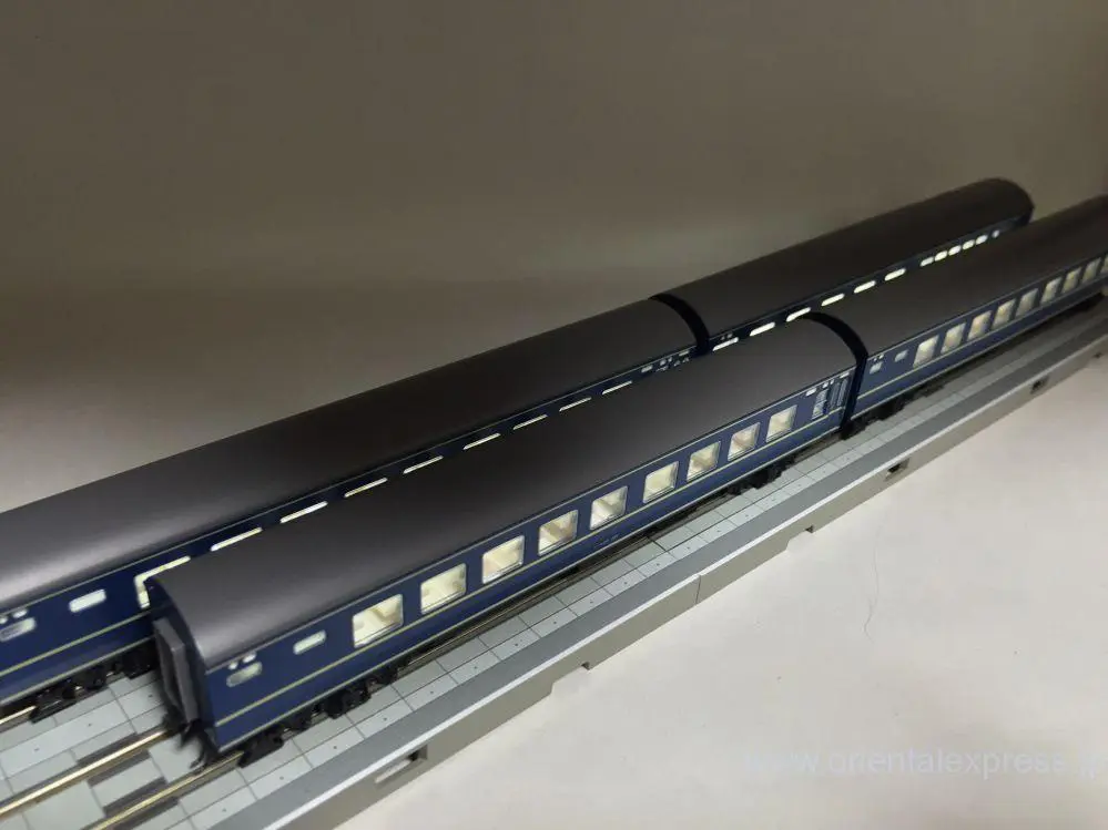 20系 寝台特急「日本海」の整備。その6 KATO 10-1352/10-1353