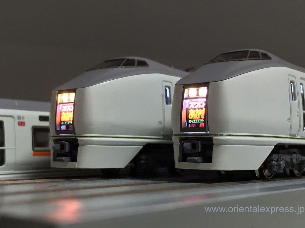 651系1000番台タイプ「スワローあかぎ」を弄る その2 KATO 10-935