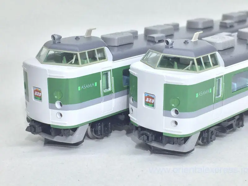 碓氷峠シリーズ！489系「あさま」が入線しました。TOMIX 98248 / 98249