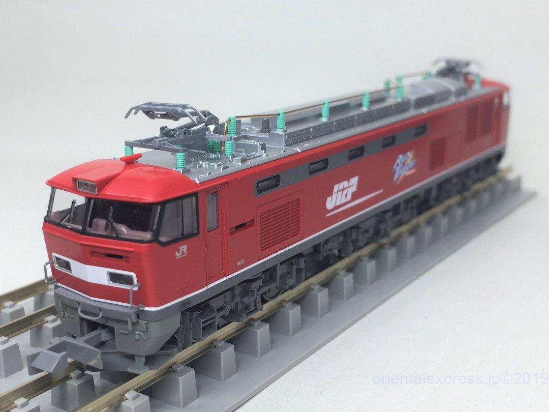 EF510 0番台 赤いやつ 入線です。KATO 3059 レッドサンダー | NGaugeJP
