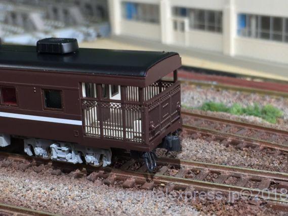 TOMIX 12系「やまぐち号」を弄る。JNMAでエヌ小屋の部品を見つける