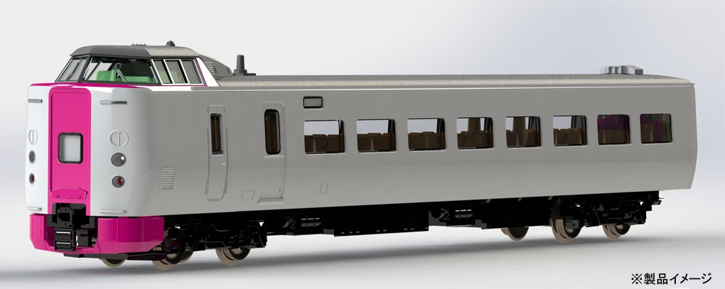 KATO 381系「ゆったりやくも」(ノーマル+サブ編成) 7両セット 品番:10