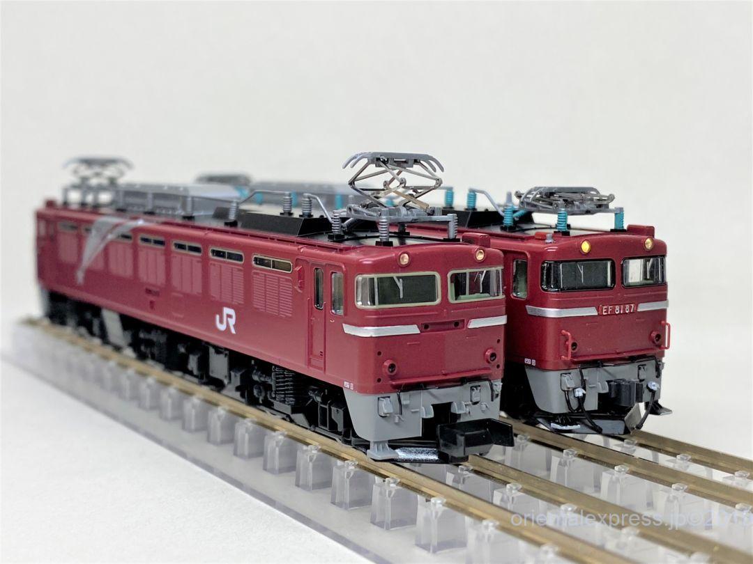 新 EF81「北斗星」塗装機が入線です！TOMIX 7126 新型モーターM-13搭載