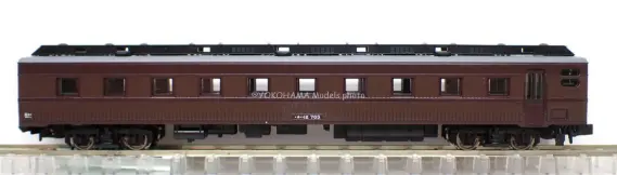 12系700番代「やまぐち」号用レトロ調客車 が入線しました。MICROACE