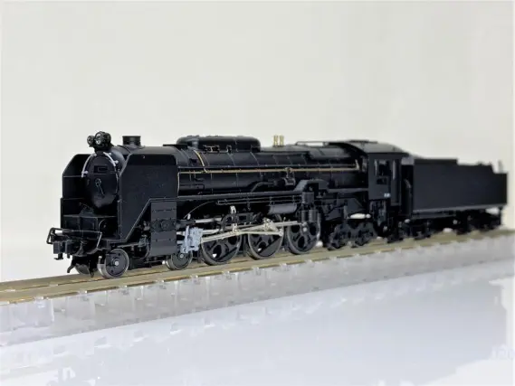 C62ゆうづる牽引機（常磐形）が入線しました！KATO 2017-6 24号機