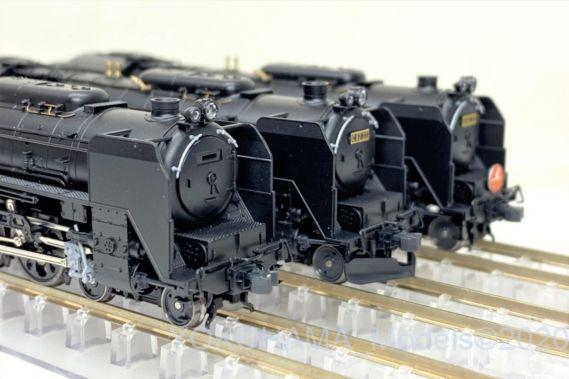 C62ゆうづる牽引機（常磐形）が入線しました！KATO 2017-6 24号機