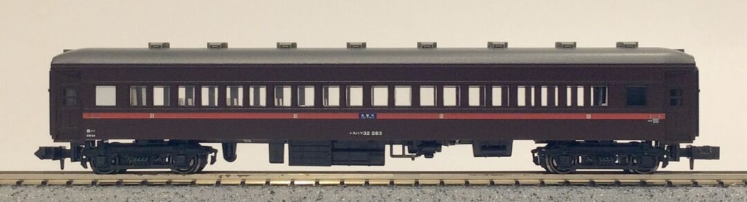 KATO京都駅店】​スハ32系客車（赤帯・三等標記） 特製品 8月発売予定