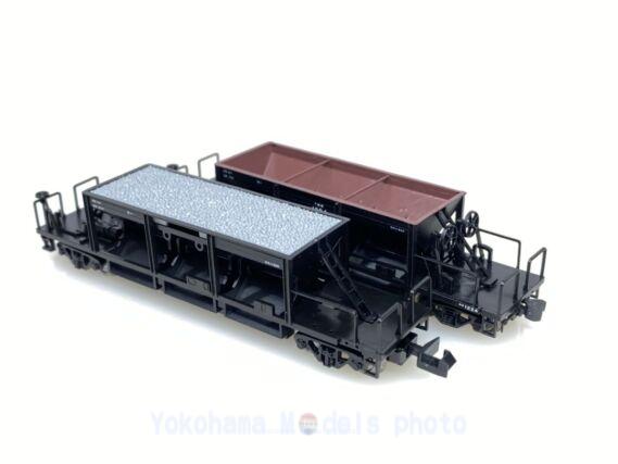 ホキ800（JR東日本仕様）が入線しました。TOMIX 97949 特別企画品