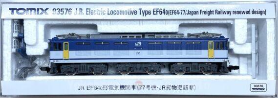 EF64 77号機 JR貨物更新車が入線しました。TOMIX 93576 テック
