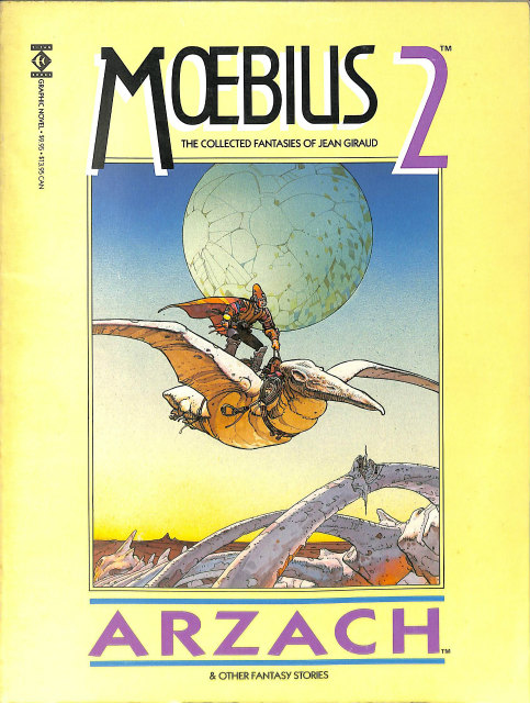 アルザック メビウス2(英) ARZACH＆OTHER FANTASY STORIES MOEBIUS THE