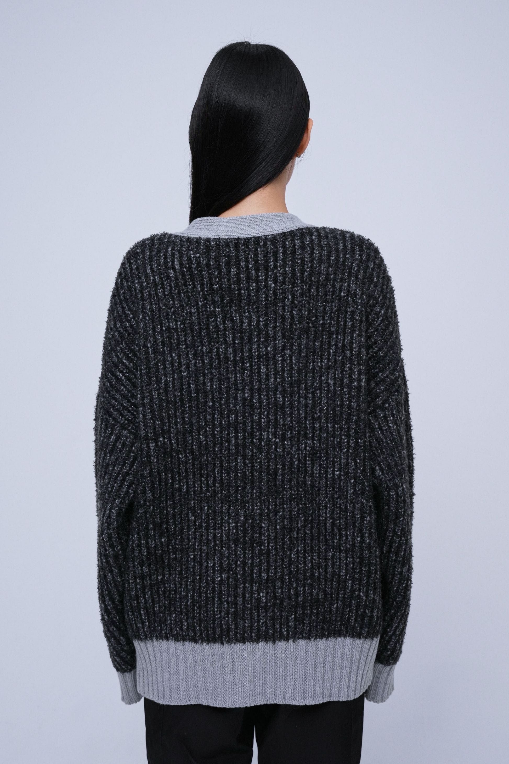 Poodle cardigan【Black】 – YOOU