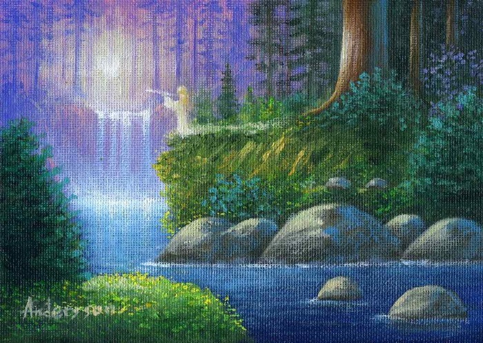 ヴィジョナリーアート「幻想の空間」ベニー・アンダーソン: わくわく